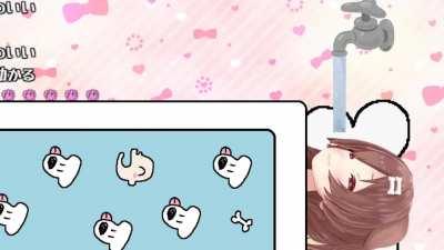 Korone Drinks Water From The Faucet