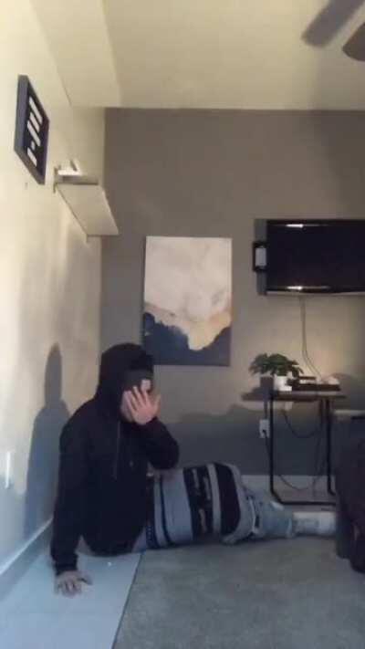 Trying to dance while wearing your pants real low