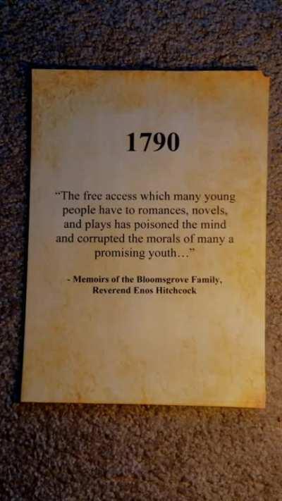 The history of adults blaming the younger generation