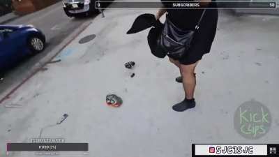 Trans person attacks a man for liking Trump