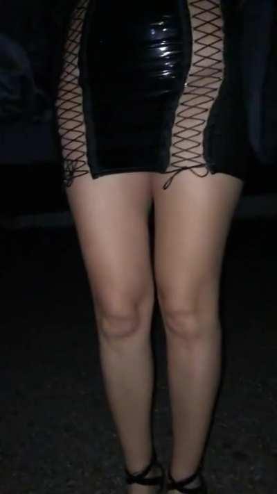 my wife waiting at the club part.5