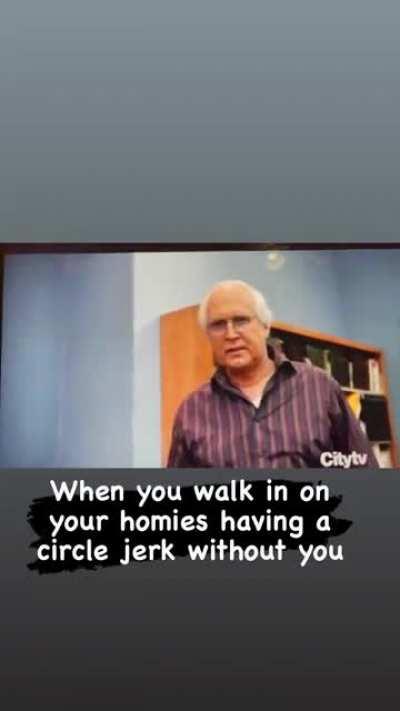 I don’t like being left out