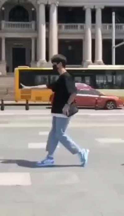 Learn how to moon walk