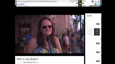 Removed 2014 Jimmy Kimmel comedy bit for making Biden look bad.