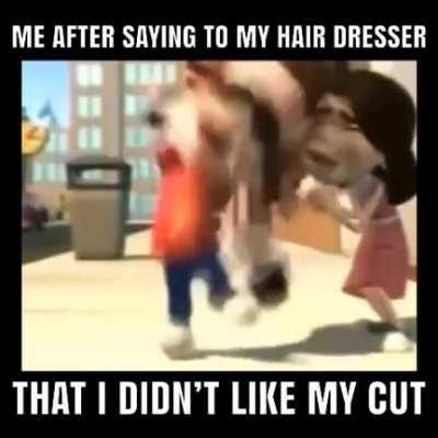 I don’t like my cut g 😤
