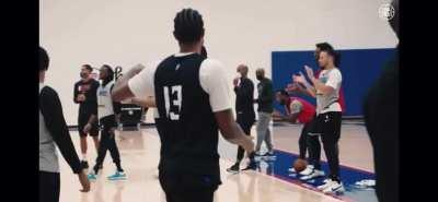 [highlight] Clippers players development coach didn’t know Terance Mann could be this receptive and confident in his 3PT shot that they just worked on it this past offseason.