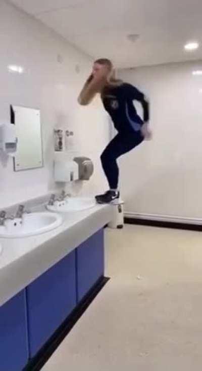 To do a backflip.