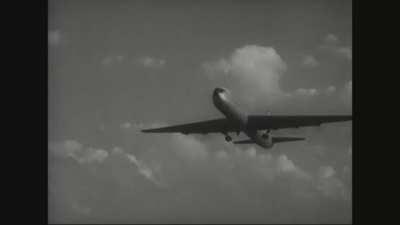 Convair XC-99 prototype transport 43-52436 in flight