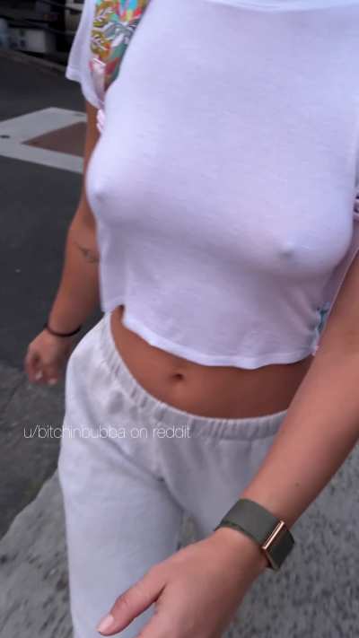 Nipples are my favorite outfit accessory 