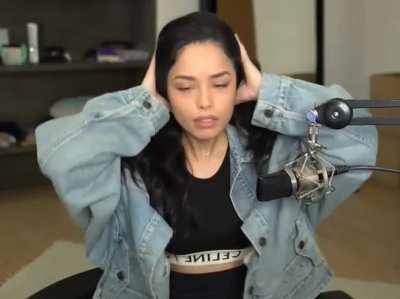 Rae and her natural curly hair