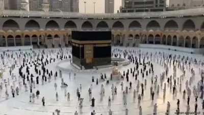 Timelapse: Tawaaful Widaa' At Masjid Al-Haram | @HaramainInfo