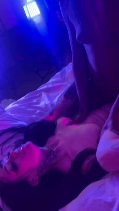 Zara made me love scissoring 😍😍 she looked so sexy rubbing her pussy against mine 🤤 this entire shoot is almost an hour long and it’s on our OF 🔥