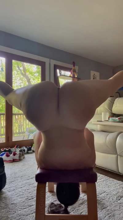 Would it be hot to see me get fucked in a headstand? Or would it just be silly?