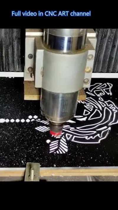 I would like to share my CNC experiences with you . if you are interesting to CNC jobs like this please watch full video that video include all of the steps to carving. I invade all to join my YouTube channel too.  