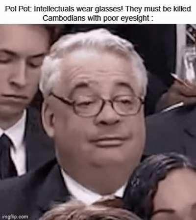 'I spy with my little eye... the Khmer Rouge?! Uh oh...'