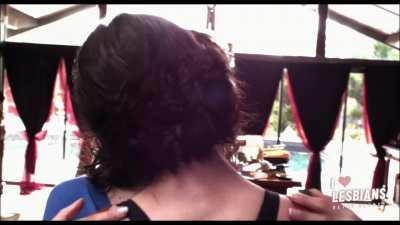 Retro Scenes: Necar Zadegan & Traci Dinwiddie - 