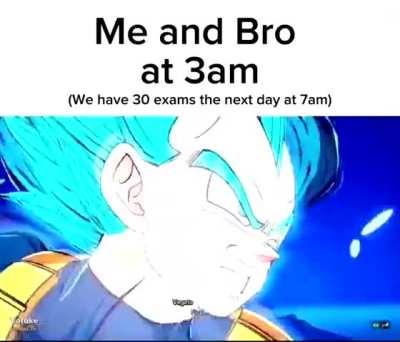 We are not sleeping now