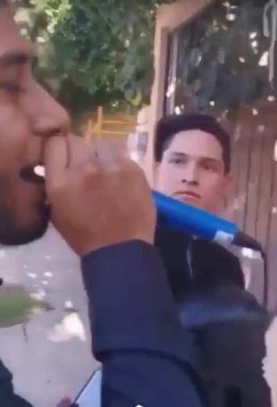 Poor guy dies inside