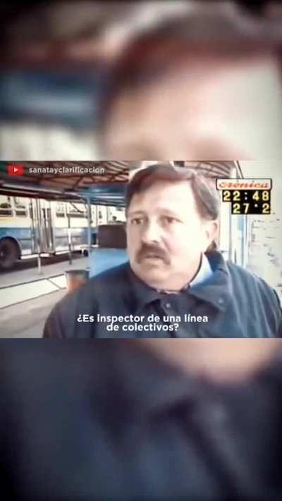 Inspector de línea de colectivos (good ending)