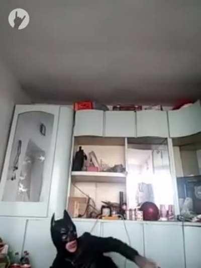 Why did the man do this? Is he fireproof??