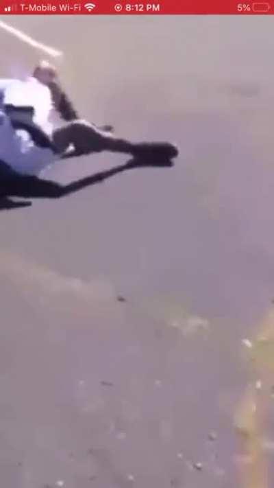 twice his size but wasnt even close.