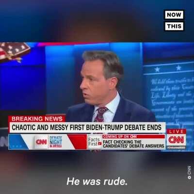 Watch some news channels reacting to the debate last night... just in case you still haven’t got the gist of how ridiculous this was.
