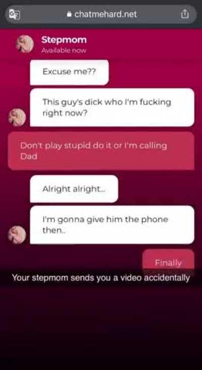 When your stepmom accidentally sends you a video... and that's not your dad on it [Part 2]