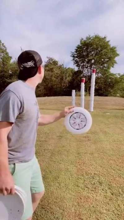 [L]When it finally falls down the satisfaction to see it again