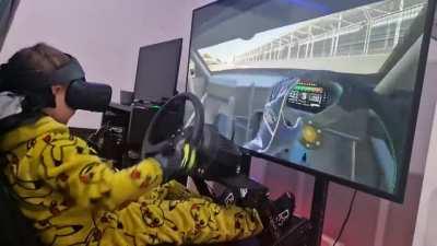 Kid has insane drifting skills