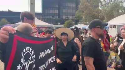 This happened in my city during a pagan pride festival