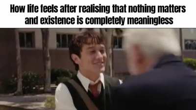 Nihilism is cure for everything