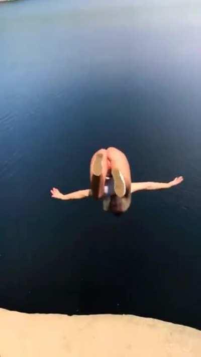 Cliff Jumping.....