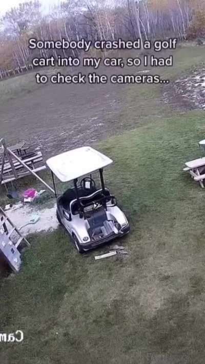 Hmm.. I wonder who could’ve done this!!