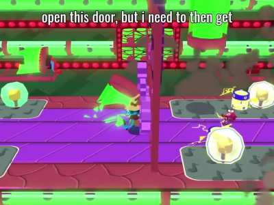 My indie game is all about using magic do whatever you want.
One type of magic is time magic, which really helps when solving puzzles