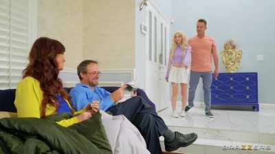 Mother daughter threesome