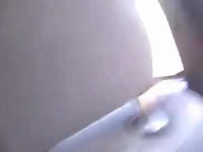 Federal police in Brazil hit aircraft's wing to stop drug smugglers from flying away