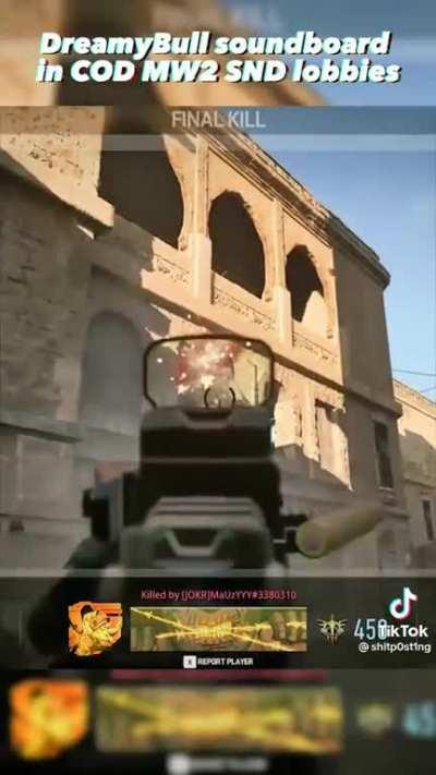 Dreamybull soundboard in cod lobbies
