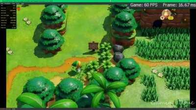 Links Awakening Gameplay PC | RX 570 + i5 3550 | Yuzu EA 1929