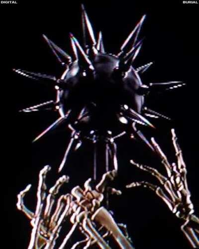 BURDEN Animated Visualizer I made (Created in blender and ran through an analog synth) More work on my insta: DigitalBurial