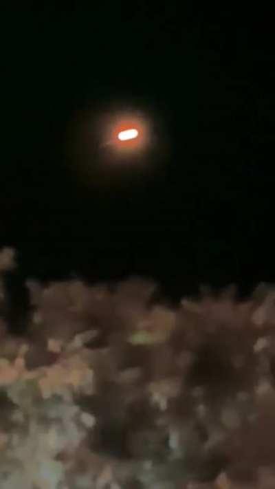 Holy f*king smokes! Stops apruptly on the spot. Turns as if it were weightless and is absolutely silent.