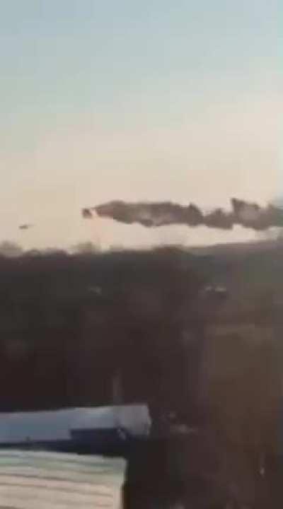 Russian helicopter downed by stinger in Kahovka area