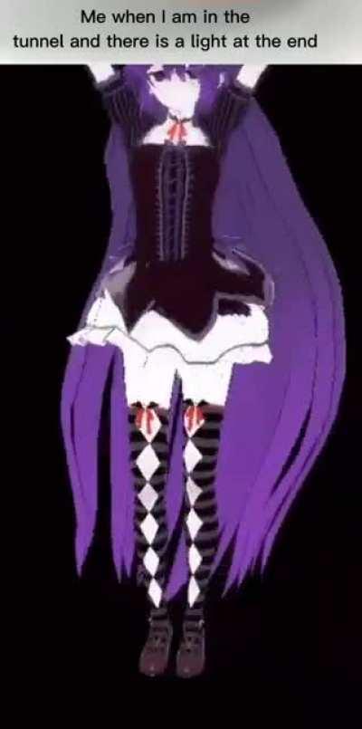 The tunnel is a vibe.