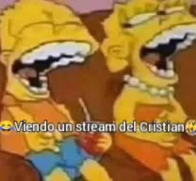 Cristian que gracioso son tus streams 🤣😂🤣😂🤣😂