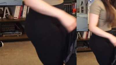 An edit of my favorite clip of her perfect fat ass 🤤