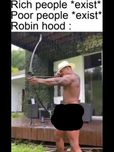 Robin from the hood 😱😱
