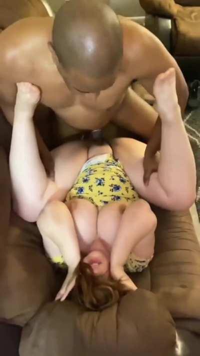 She was taking that big hard cock