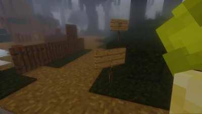 My friends and i made Shrek All Star in minecraft