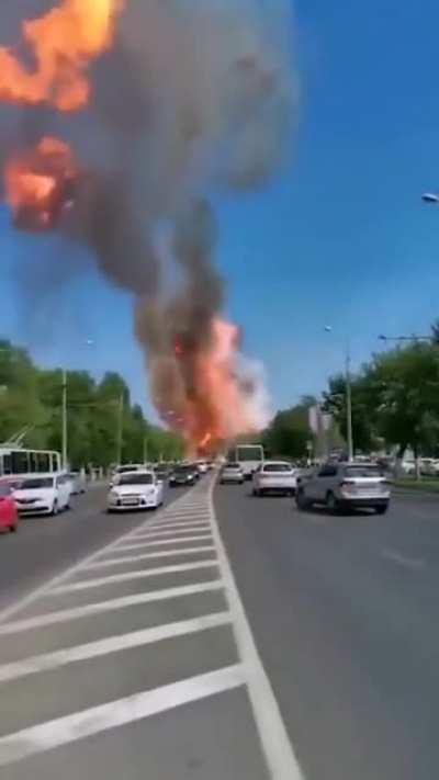 Взрыв газа в Волгограде