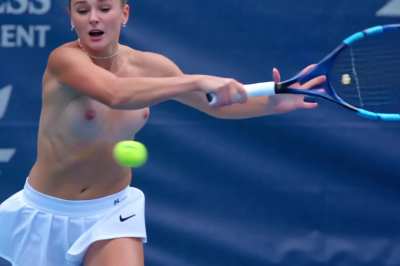 Topless Tennis Tournament