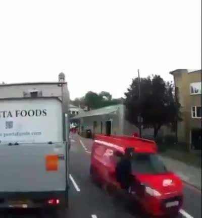 Like a cartoon character that never gets hurt.